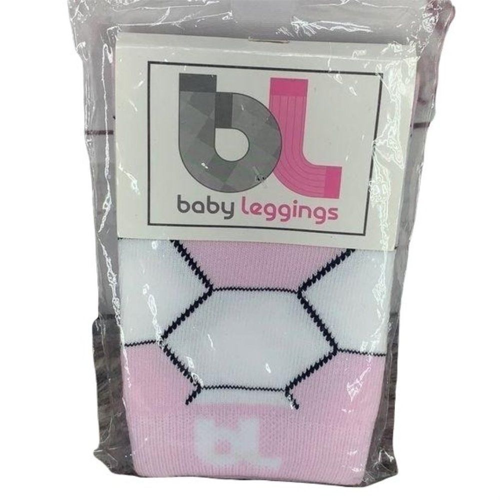 Baby Leggings Octagon Pink Black White Designed‎ Leggings